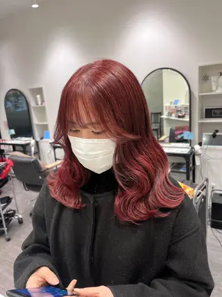 セミロング トップスタイリスト/ アユミのヘアスタイル