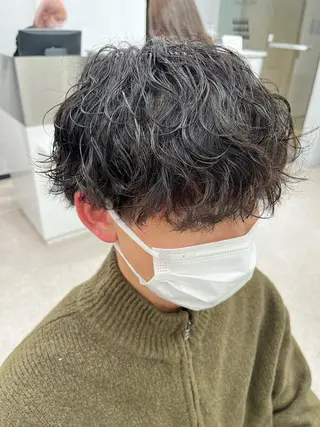 パーマ メンズ 🍐シャドウパーマ メンズ特化/守岡🍐のヘアスタイル