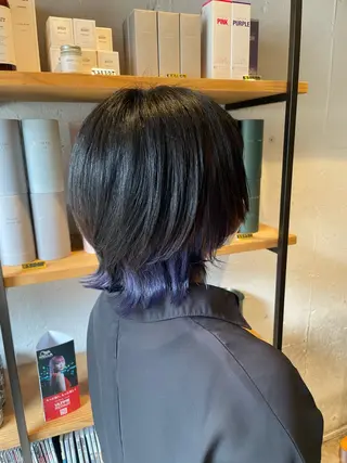 ミディアム EIGHT サイショ ミズキのヘアスタイル