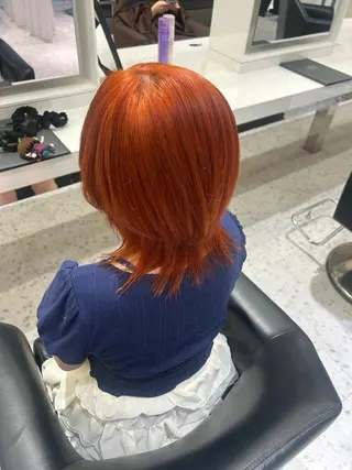 カラー 𝐑𝐈𝐎ྀིのヘアスタイル
