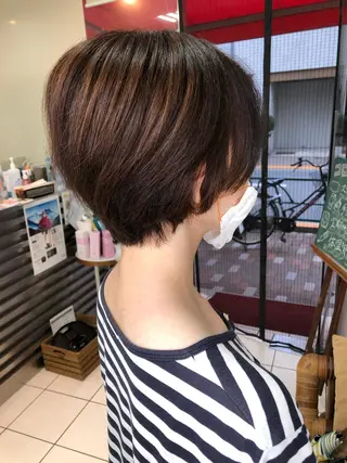 ショート 海外デザイン好きな方 滝沢錬平のヘアスタイル