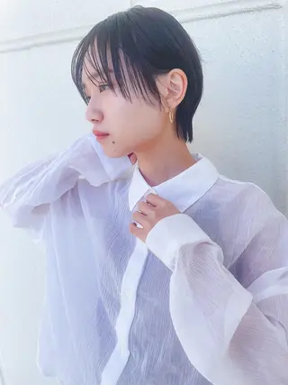 ショート カラー BASSA 下井草店のヘアスタイル