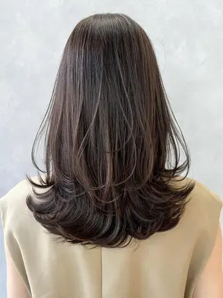 カラー ロング ITbyALBUM 浦和店のヘアスタイル
