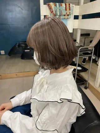 ミディアム カラー Mens cut Hannaのヘアスタイル