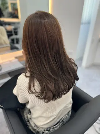 セミロング カラー 酒井 裕太郎のヘアスタイル