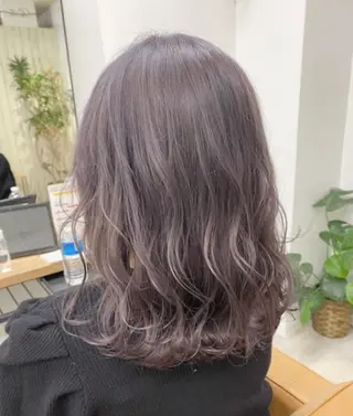 ミディアム カラー メンズ FUKUSHIMAのヘアスタイル
