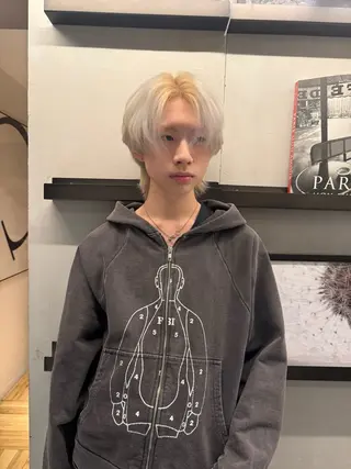 カラー メンズ matsuri 🪽ボブカットのヘアスタイル