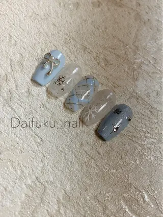 ミディアム Daifuku nailsのネイルデザイン