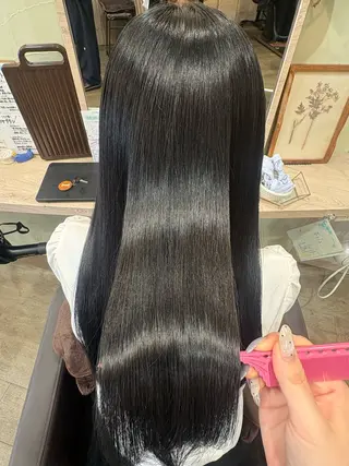 ロング カラー 🤍ちなつ /髪質改善ヘアエステのヘアスタイル