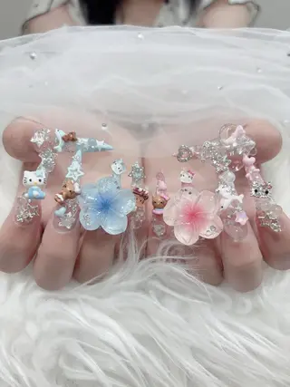 ネイル MoMoA Nail ネイル長さ出し専門店のネイルデザイン