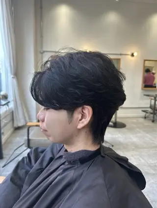 パーマ メンズ YUKI メンズ特化のヘアスタイル
