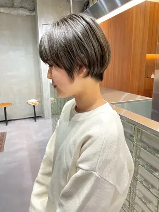 ショート 👑ボブはお任せ ミヤノ👑のヘアスタイル