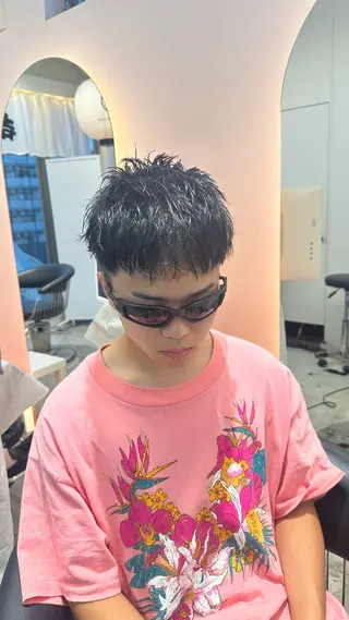 メンズ 浅草駅徒歩8分/メ ンズ特化/久保 歩夢のヘアスタイル