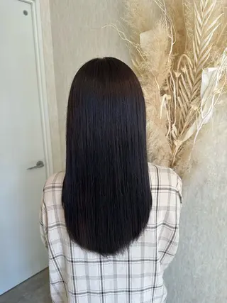 ロング カラー 西安 優香のヘアスタイル