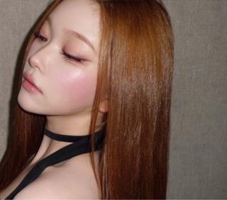 ロング カラー NENE/艶カラー ×韓国アイドルのヘアスタイル