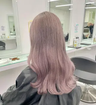 セミロング カラー 権田 能孝のヘアスタイル