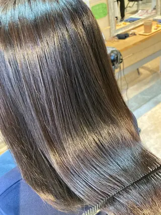セミロング カラー 【女性指名No.1】 西口直子のヘアスタイル