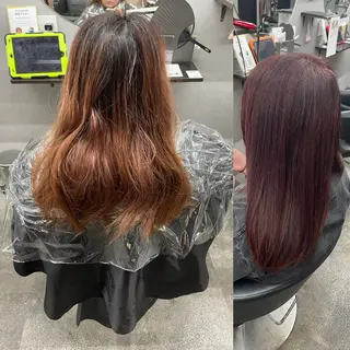 カラー 🌹ミラクル美容師 🌹くっぽのヘアスタイル