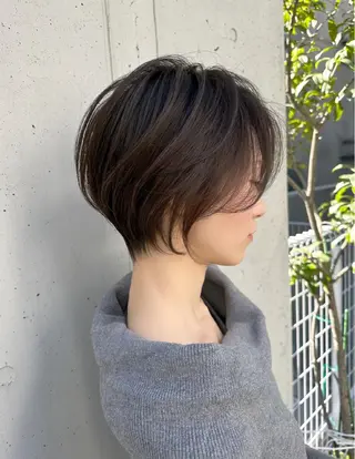 ショート カラー 🫧似合わせショート イシダ🫧のヘアスタイル