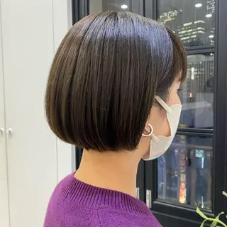 ショート カラー マンツーマン 美容師💚コウブチのヘアスタイル