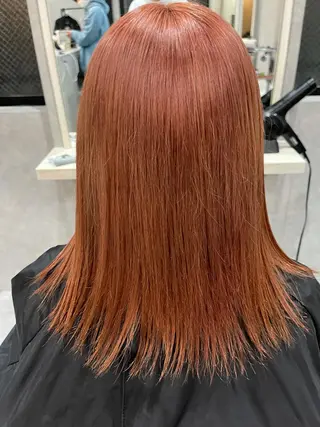 ミディアム カラー 一ノ瀬 暁のヘアスタイル