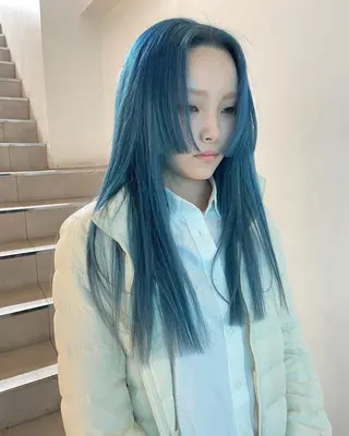 ロング カラー ボブ/レイヤーカット 縮毛矯正/コウキ新宿のヘアスタイル