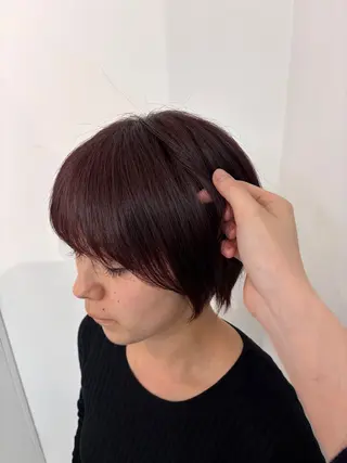 ショート たけくに まお /透明感カラーのヘアスタイル