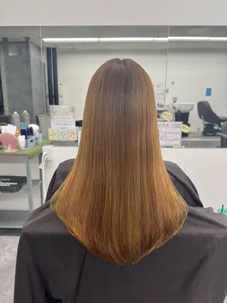 ロング 髪質改善メニュー 長井 美佐子のヘアスタイル