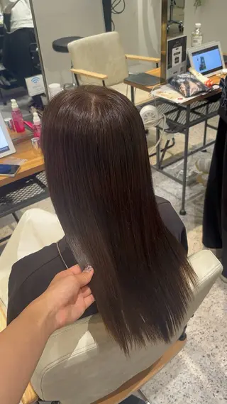 ロング カラー Wカラー/ワンカラー ジュリ❤️‍🔥のヘアスタイル
