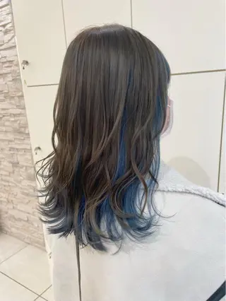 ミディアム カラー Seeknext // Rukaのヘアスタイル