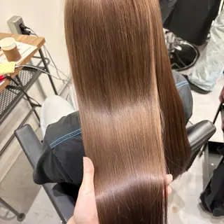 ロング SAKI🎀NEXT 池袋/韓国風カラーのヘアスタイル