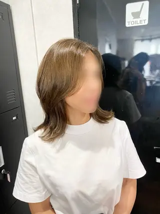 ミディアム SHI ZUのヘアスタイル