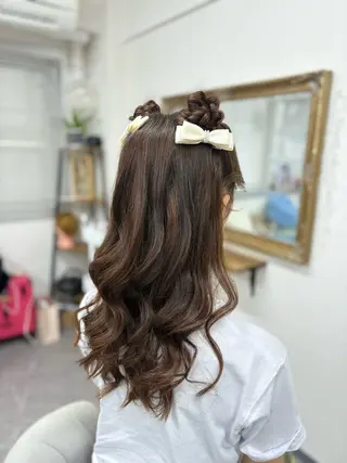 ヘアアレンジ ヘアサロン ミカヅキのヘアスタイル