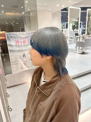 ショート 🫧暖色愛され透明感 🍒カラー千優のヘアスタイル
