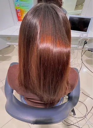 ミディアム 江村 璃久のヘアスタイル