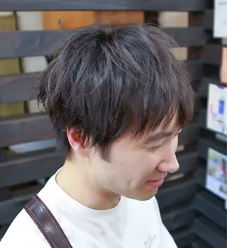 ショート メンズ 竹内 幸生のヘアスタイル