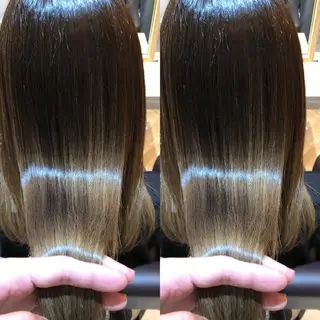 ロング 上條 航平のヘアスタイル