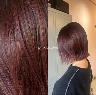 ショート カラー 🌙似合わせカット ⭐️ハイトーンボブのヘアスタイル