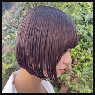 ショート 透明感Wカラー/ 似合わせボブ👑涼介のヘアスタイル