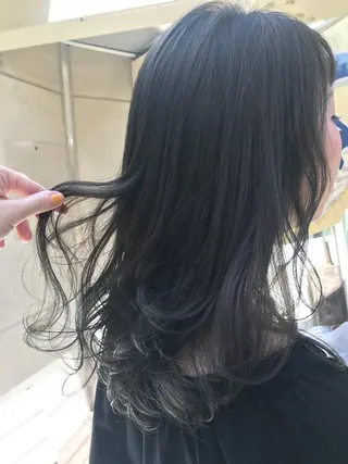 ミディアム カラー 髪質改善カラー/艶髪 LISAのヘアスタイル
