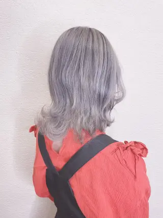 セミロング カラー ❣️モードケイズ塚口 和田一将のヘアスタイル