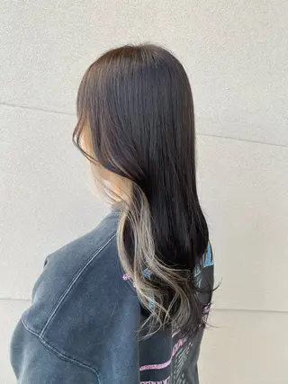 ロング Lien.AKI 透明感カラー🤍のヘアスタイル