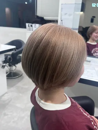 カラー ミルクティー・透明感 🏹REN🏹のヘアスタイル
