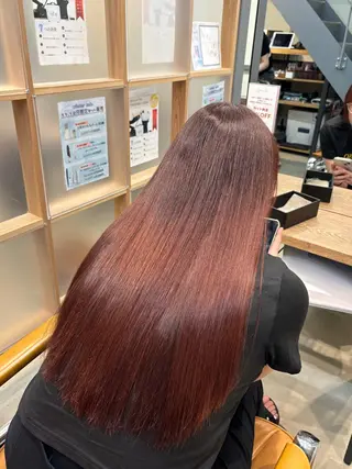 ロング カラー 相馬 静香のヘアスタイル