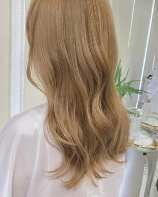 ロング カラー 大石 さやかのヘアスタイル
