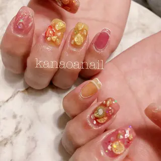 ネイル 地爪育成💅 kanaoanailのネイルデザイン