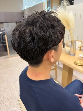 パーマ メンズ ユニカバイミリー MISAKI🫧のヘアスタイル