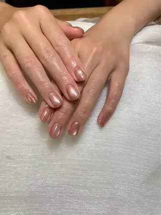 ネイル ユリ🎀長さだし/ パラジェル/持ち込みのネイルデザイン