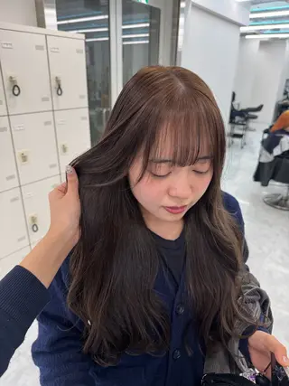 カラー noa🎀美髪縮毛/ 透明感カラーのヘアスタイル