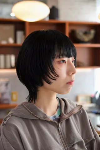 ショート アライ ナタカのヘアスタイル